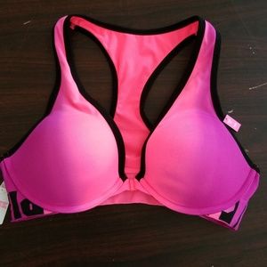 Brand new with tags PINK padded sports bra